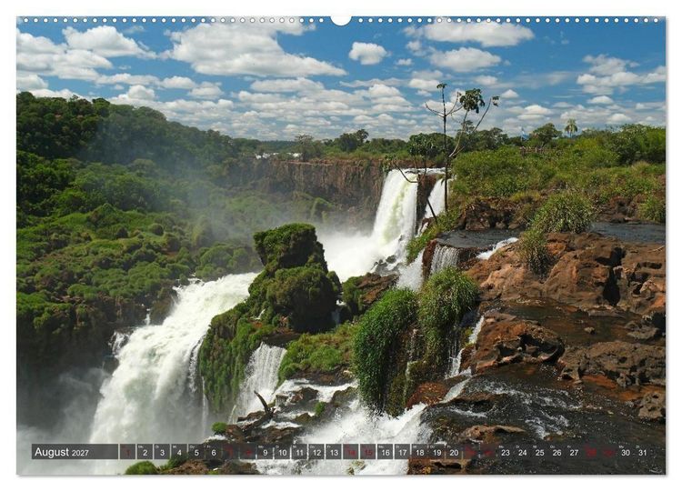 Produktbild: Buenos Aires mit Iguazu (Wandkalender 2027 DIN A2 quer), CALVENDO Monatskalender