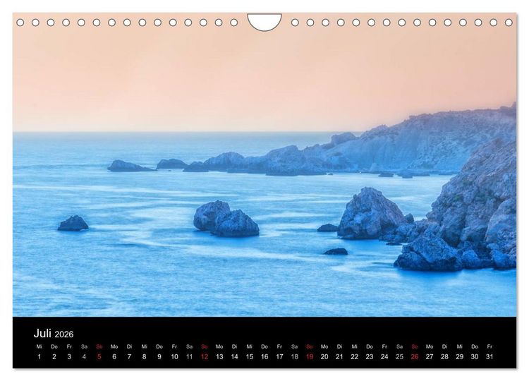 Produktbild: Malta & Gozo (Wandkalender 2026 DIN A4 quer), CALVENDO Monatskalender