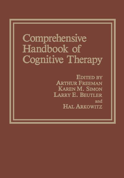 Produktbild: Comprehensive Handbook of Cognitive Therapy