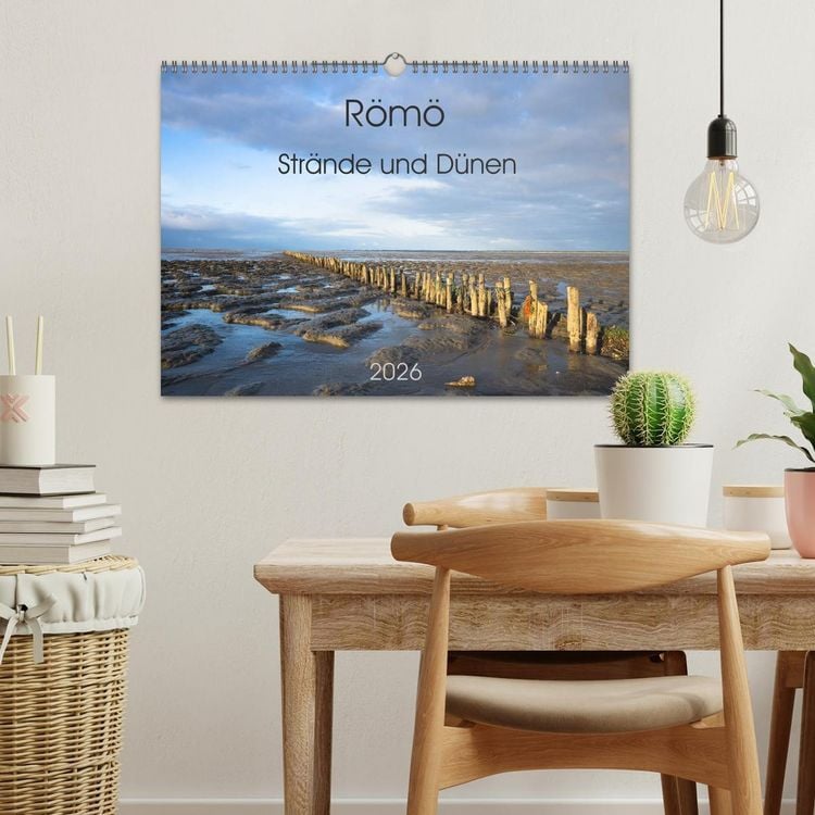 Produktbild: R&ouml;m&ouml; - Str&auml;nde und D&uuml;nen (Wandkalender 2026 DIN A3 quer), CALVENDO Monatskalender