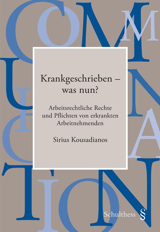 Produktbild: Krankgeschrieben - was nun?
