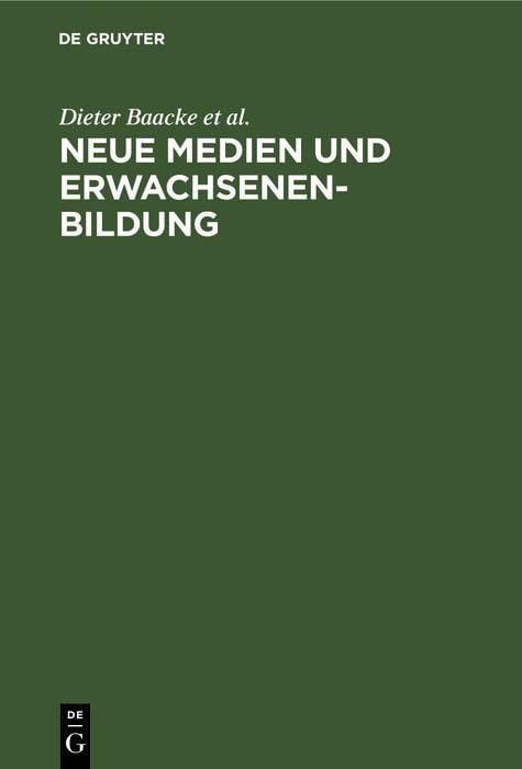 Produktbild: Neue Medien und Erwachsenenbildung
