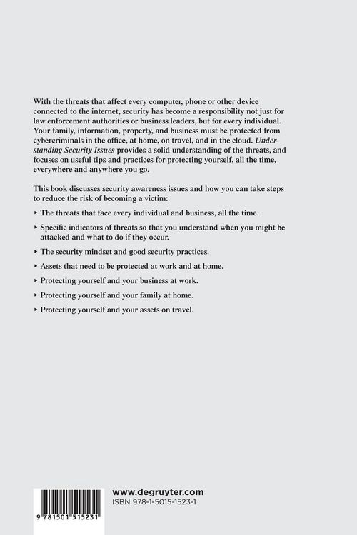 Produktbild: Understanding Security Issues