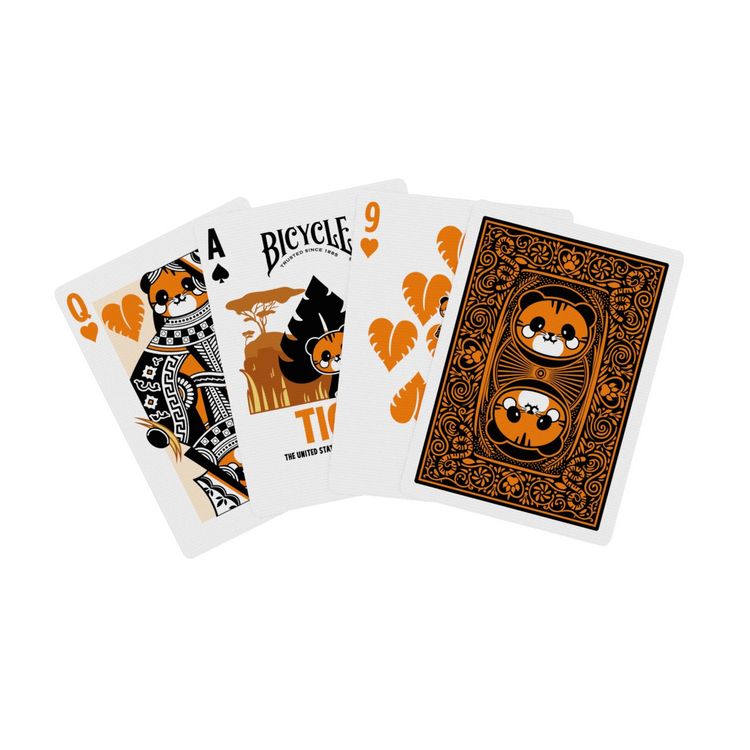 Produktbild: Bicycle&reg; Tiger (Designer Spielkarten, Poker, Skat...)