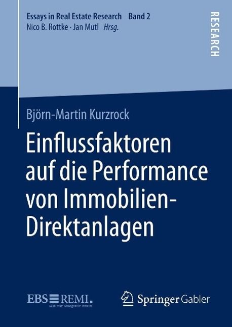 Produktbild: Ein&iquest;ussfaktoren auf die Performance von Immobilien-Direktanlagen
