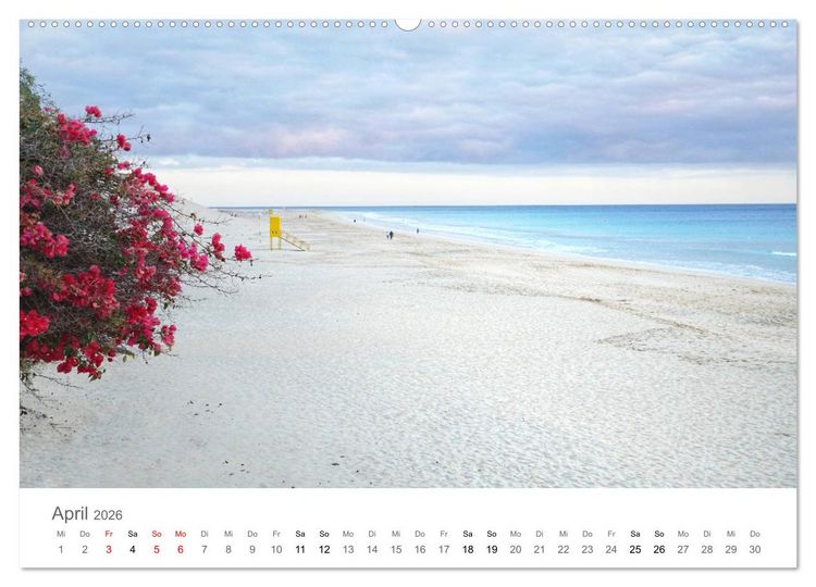 Produktbild: Fuerteventura - die W&uuml;steninsel der Kanaren (hochwertiger Premium Wandkalender 2026 DIN A2 quer), Kunstdruck in Hochglanz