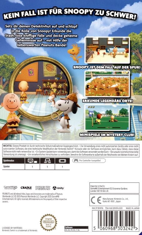 Produktbild: Snoopy & The Great Mystery Club