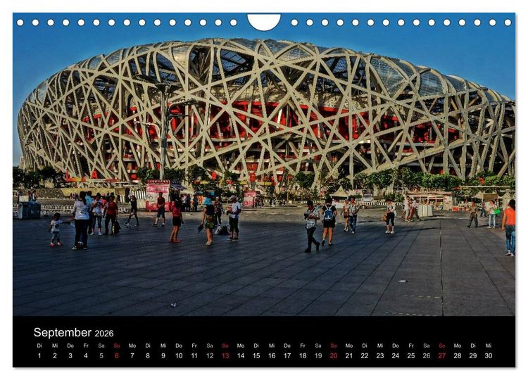 Produktbild: China 2026 - Metropolen und Landschaften (Wandkalender 2026 DIN A4 quer), CALVENDO Monatskalender