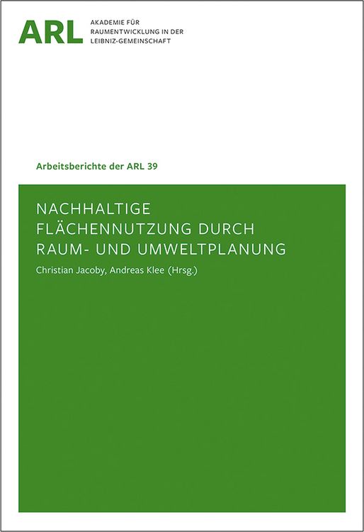 Produktbild: Nachhaltige Fl&auml;chennutzung durch Raum- und Umweltplanung