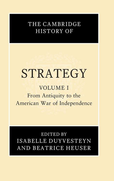 Produktbild: The Cambridge History of Strategy