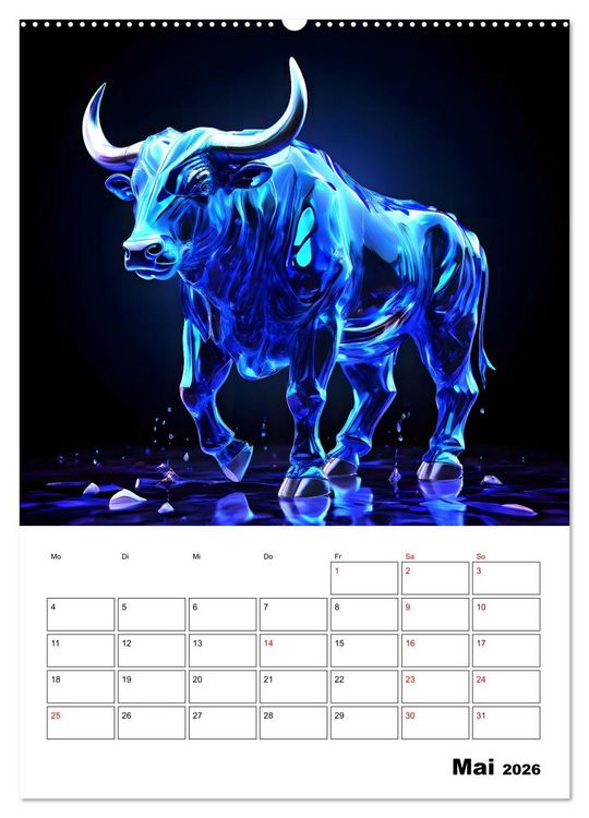 Produktbild: Die Konstellationen der Sterne (hochwertiger Premium Wandkalender 2026 DIN A2 hoch), Kunstdruck in Hochglanz
