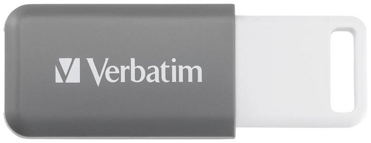 Produktbild: Verbatim V DataBar USB 2.0 Drive USB-Stick 128GB Grau 49456 USB-A (USB 2.0)