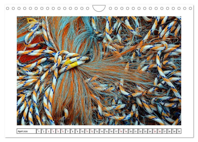 Produktbild: Netzdetails (Wandkalender 2026 DIN A4 quer), CALVENDO Monatskalender
