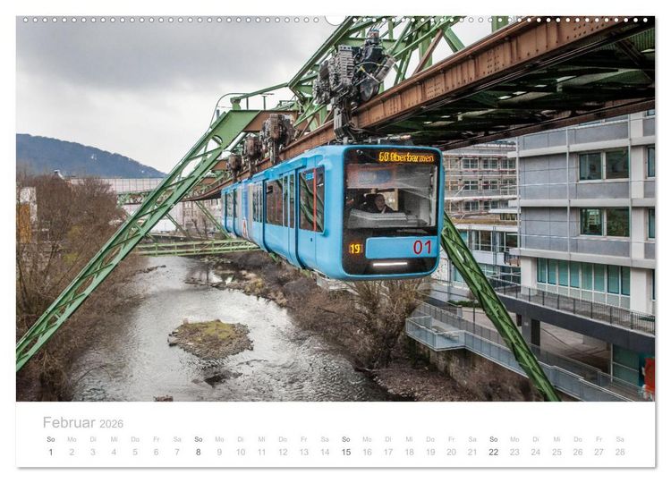 Produktbild: Bus, Bahn und Co. - Faszinierende Fahrzeuge (Wandkalender 2026 DIN A2 quer), CALVENDO Monatskalender