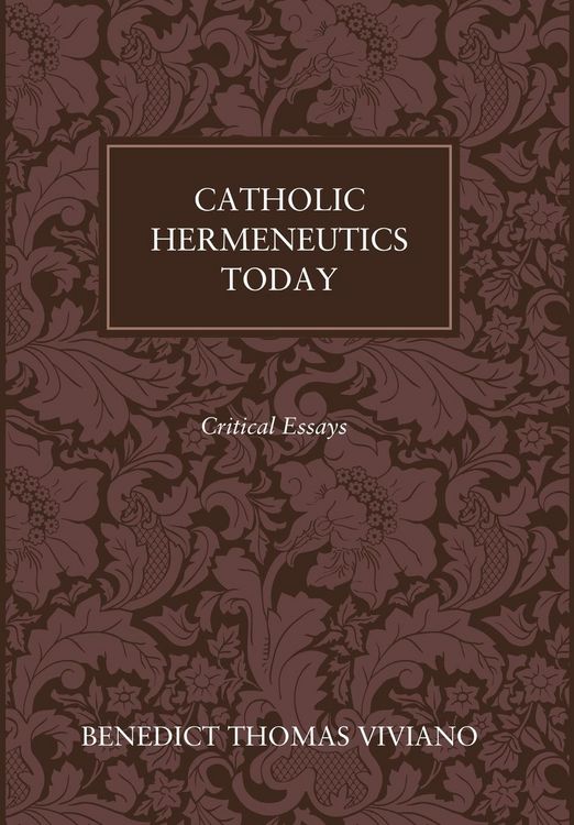 Produktbild: Catholic Hermeneutics Today