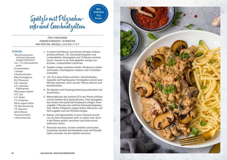 Produktbild: Das vegane High-Protein-Kochbuch