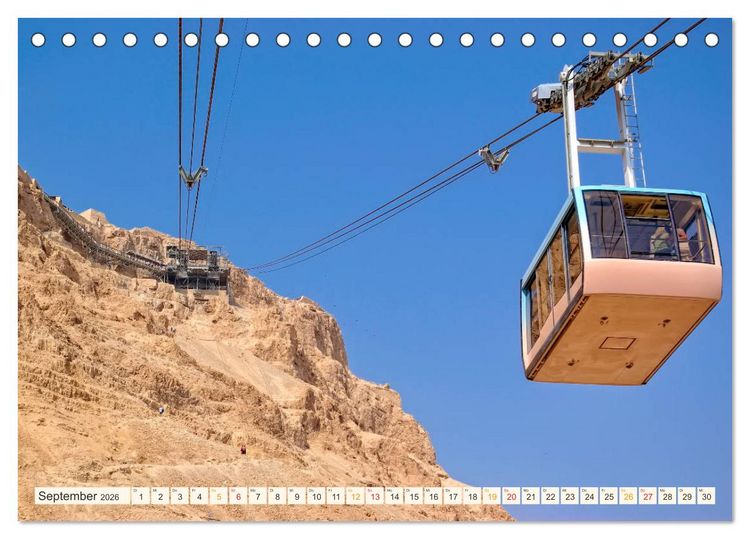 Produktbild: Abenteuer Seilbahn (Tischkalender 2026 DIN A5 quer), CALVENDO Monatskalender