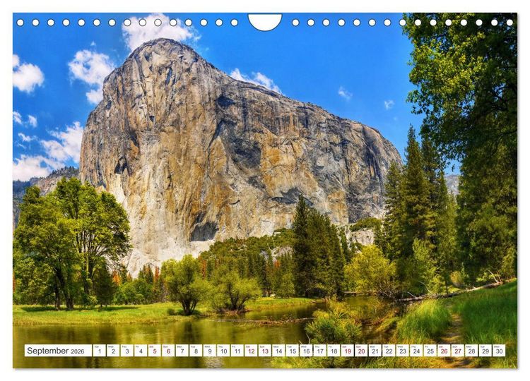 Produktbild: Yosemite National Park Road Trip (Wall Calendar 2026 DIN A4 landscape), CALVENDO 12 Month Wall Calendar
