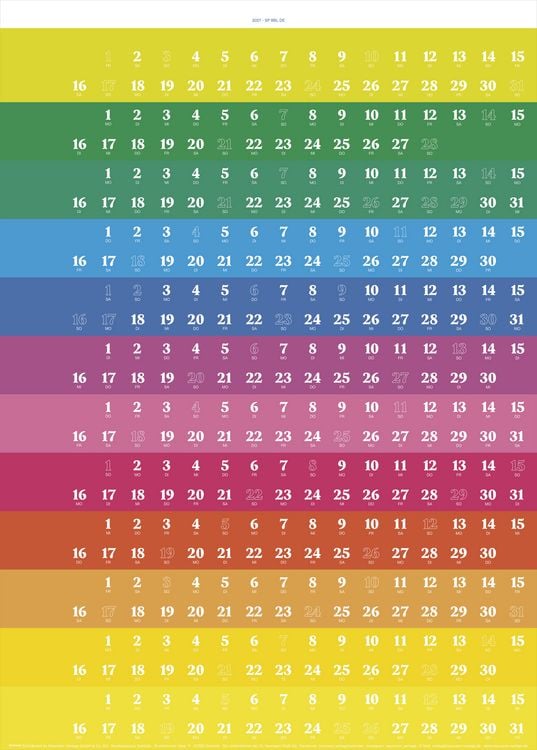 Produktbild: Der Springende Punkt schwarz 2027