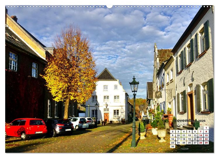 Produktbild: Das Mittelalter lebt - Impressionen aus Alt-Kaster (hochwertiger Premium Wandkalender 2026 DIN A2 quer), Kunstdruck in Hochglanz