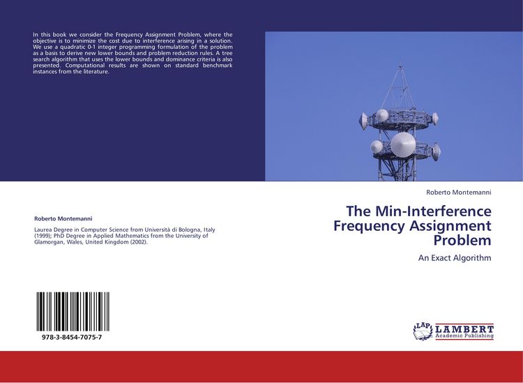 Produktbild: The Min-Interference Frequency Assignment Problem
