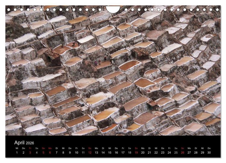Produktbild: Faszination Salz (Wandkalender 2026 DIN A4 quer), CALVENDO Monatskalender