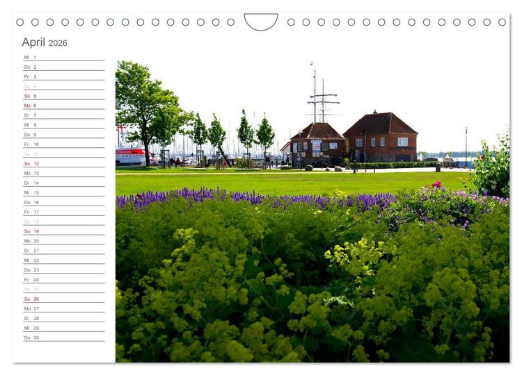 Produktbild: Laboe - Ostsee - Sommer (Wandkalender 2026 DIN A4 quer), CALVENDO Monatskalender