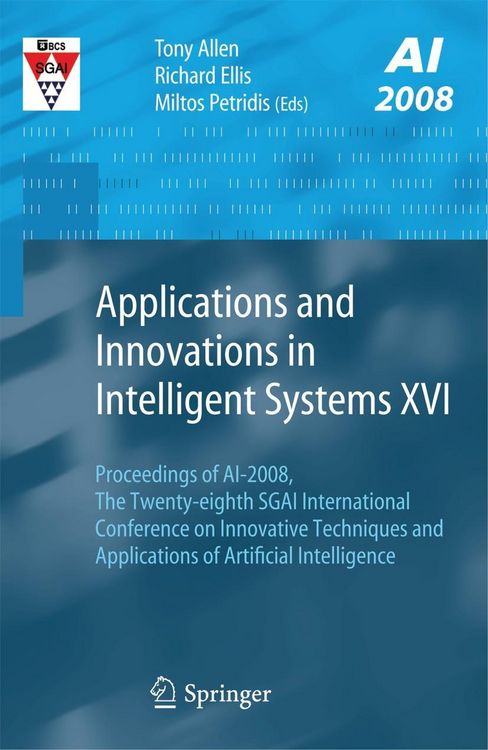 Produktbild: Applications and Innovations in Intelligent Systems XVI