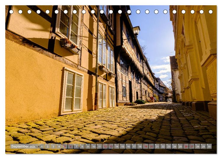Produktbild: Ein Blick auf Detmold (Tischkalender 2026 DIN A5 quer), CALVENDO Monatskalender