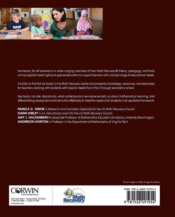 Produktbild: Numeracy for All Learners