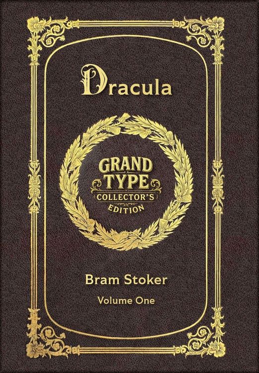 Produktbild: Large Print - Dracula, Volume 1 of 2 - Grand Type Collector's Edition - Matte Hardcover with Dust Jacket