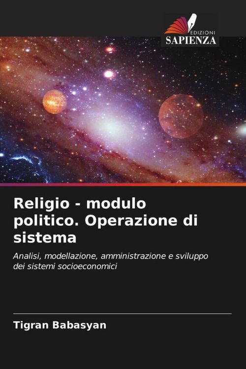 Produktbild: Religio - modulo politico. Operazione di sistema