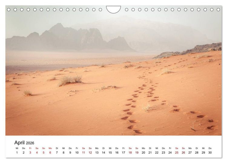 Produktbild: W&uuml;sten der Welt (Wandkalender 2026 DIN A4 quer), CALVENDO Monatskalender