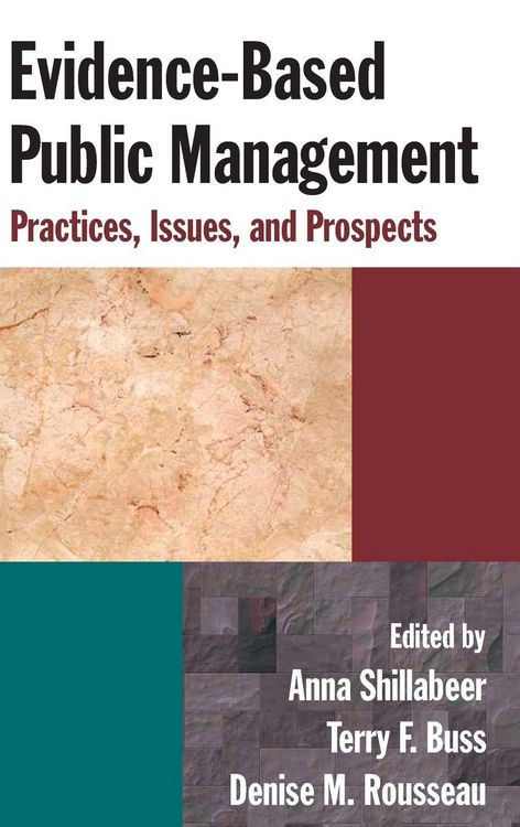 Produktbild: Evidence-Based Public Management