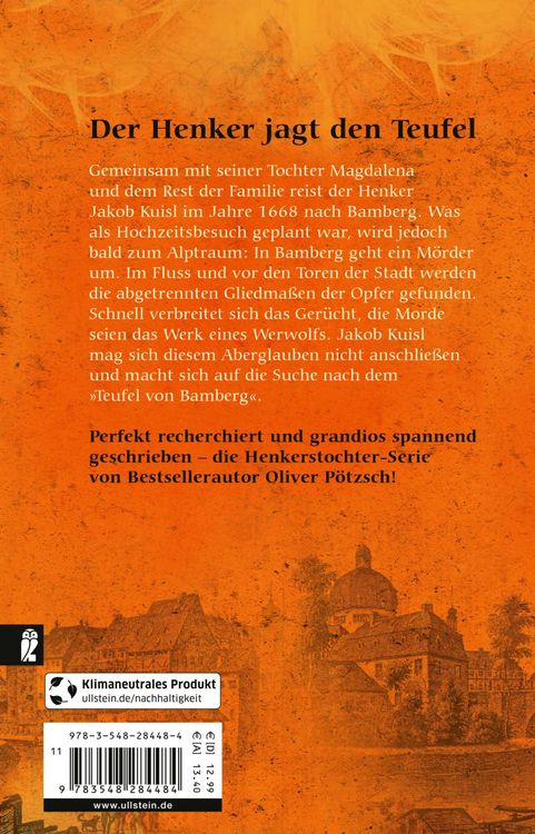 Produktbild: Die Henkerstochter und der Teufel von Bamberg
