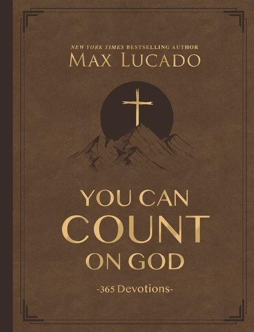 Produktbild: You Can Count on God, Large Text Leathersoft