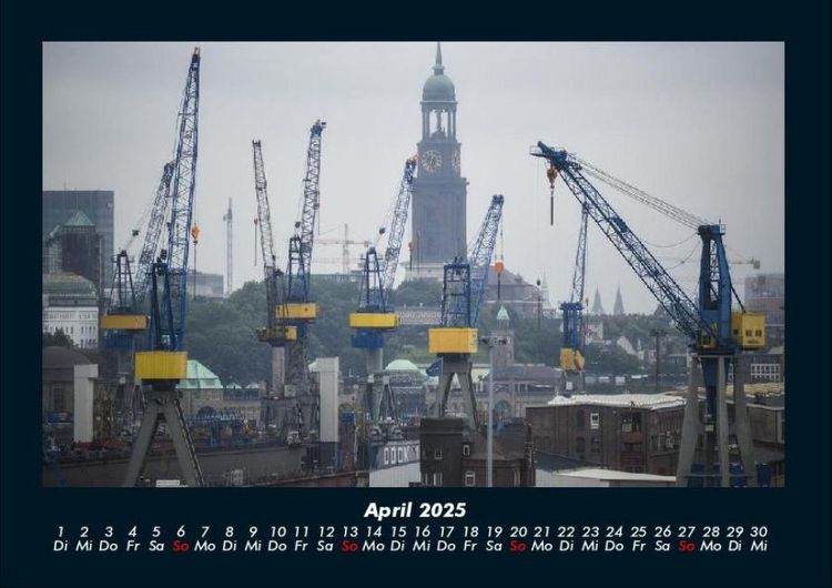 Produktbild: Hamburg 2025 Fotokalender DIN A4