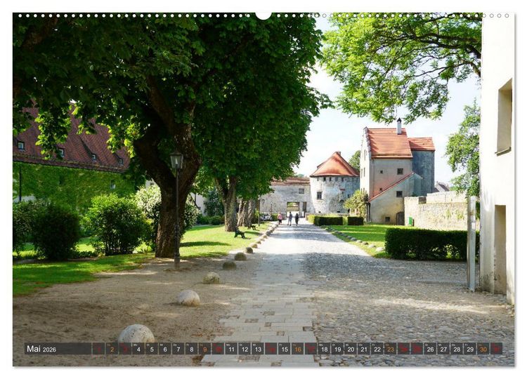Produktbild: Ausflug Burg Burghausen (Wandkalender 2026 DIN A2 quer), CALVENDO Monatskalender