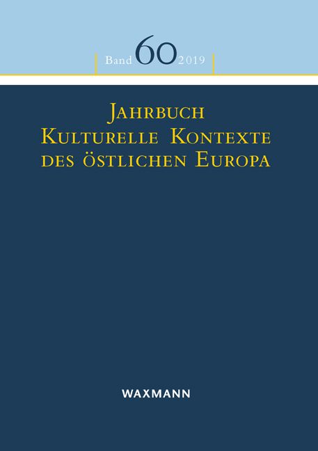 Produktbild: Jahrbuch Kulturelle Kontexte des &ouml;stlichen Europa