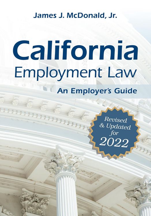Produktbild: California Employment Law: An Employer's Guide