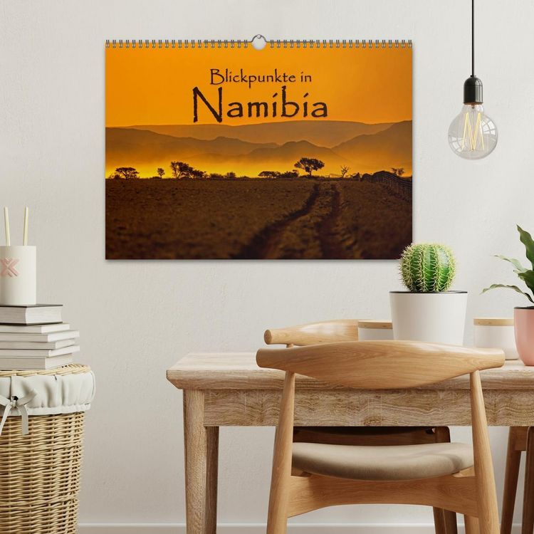 Produktbild: Blickpunkte in Namibia (Wandkalender 2026 DIN A3 quer), CALVENDO Monatskalender
