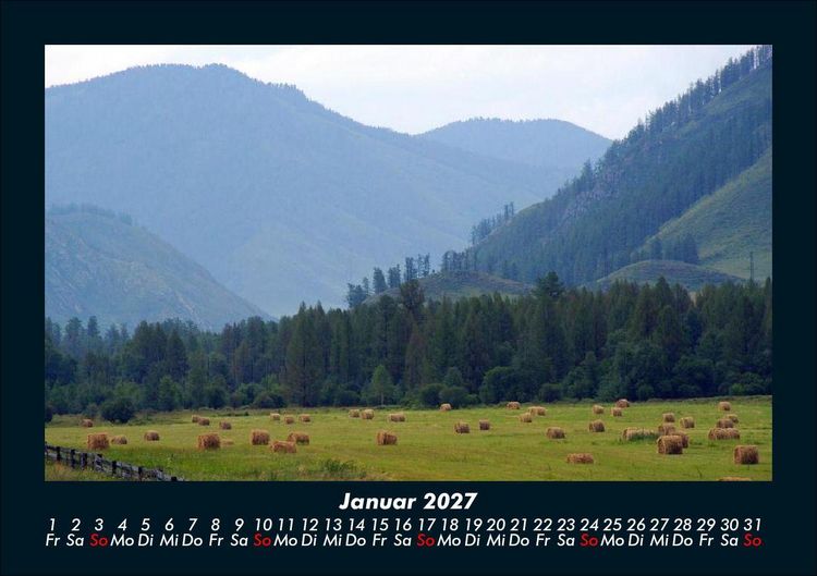 Produktbild: Berge 2027 Fotokalender DIN A5