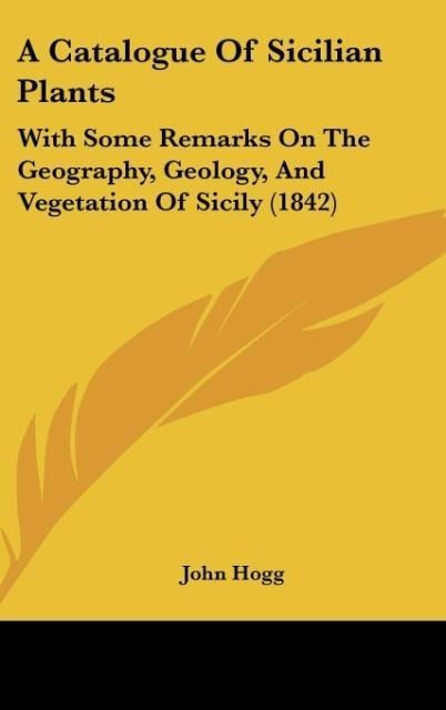 Produktbild: A Catalogue Of Sicilian Plants