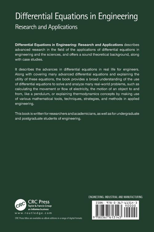 Produktbild: Differential Equations in Engineering