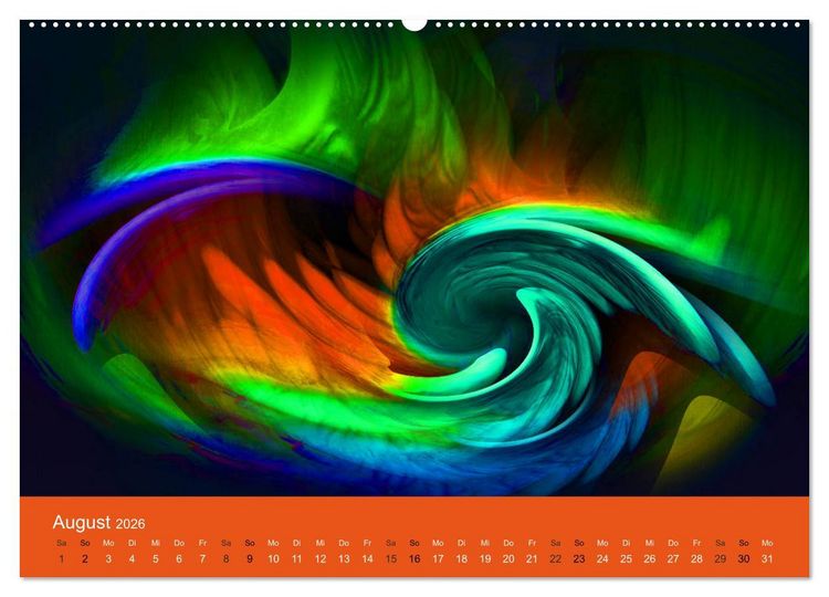 Produktbild: AUF ENGELSFL&Uuml;GELN (Wandkalender 2026 DIN A2 quer), CALVENDO Monatskalender