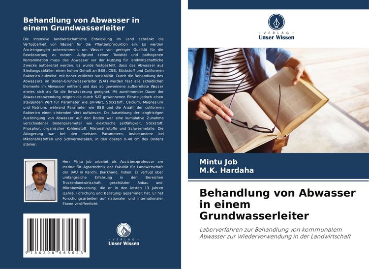 Produktbild: Behandlung von Abwasser in einem Grundwasserleiter