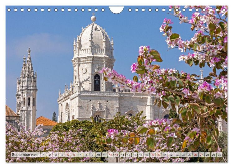 Produktbild: Portugal - Porto, Coimbra, Lissabon (Wandkalender 2026 DIN A4 quer), CALVENDO Monatskalender
