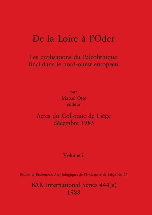 Produktbild: De la Loire &agrave; l'Oder, Volume ii