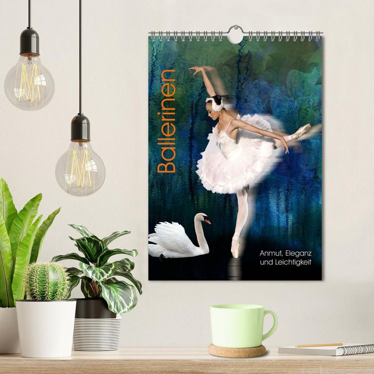 Produktbild: Ballerinen - Anmut, Eleganz und Leichtigkeit (Wandkalender 2026 DIN A4 hoch), CALVENDO Monatskalender