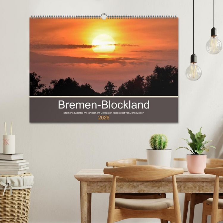 Produktbild: Bremen-Blockland (Wandkalender 2026 DIN A2 quer), CALVENDO Monatskalender